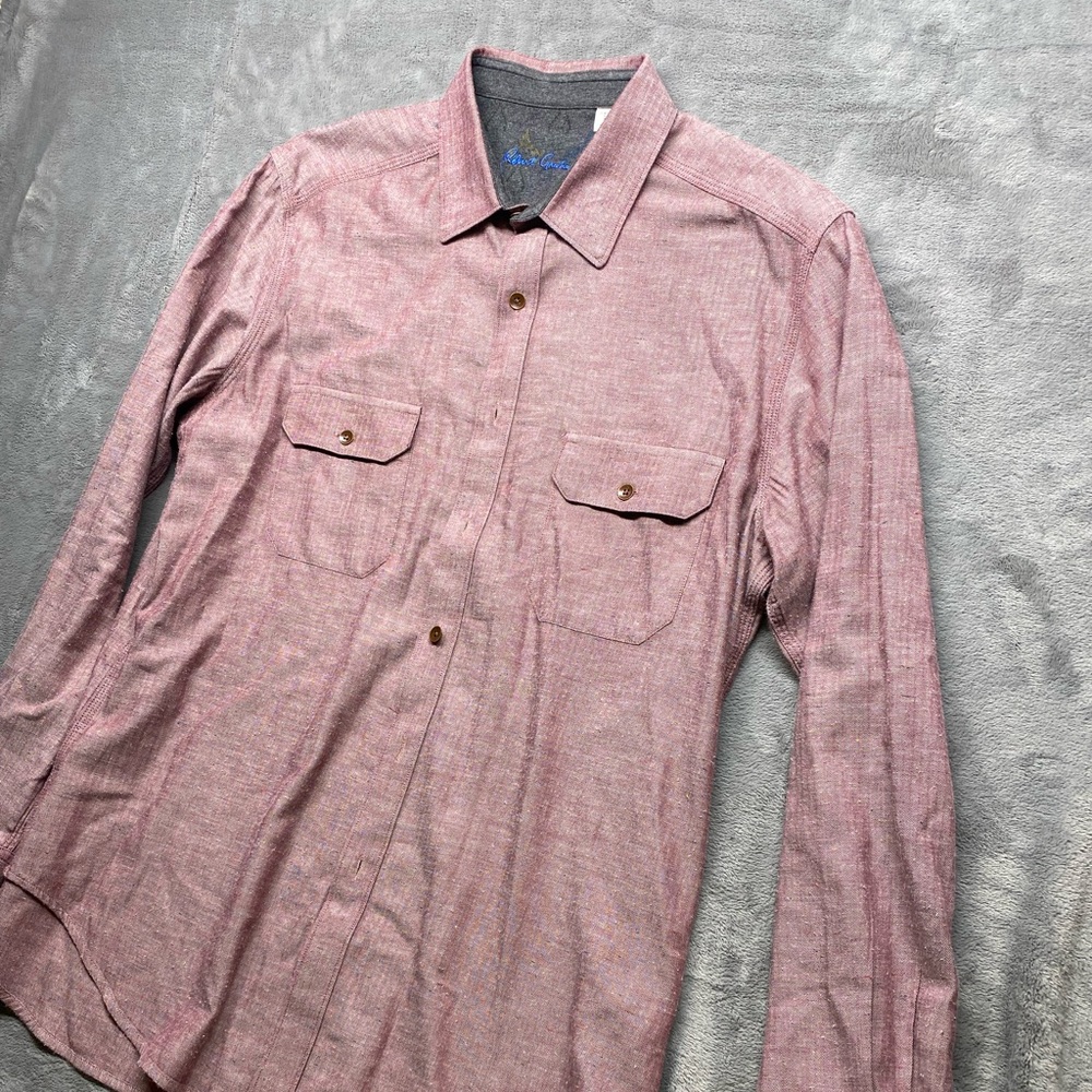 Robert Graham L/S Button Up Shirt Wine Color Confetti Men’s Large